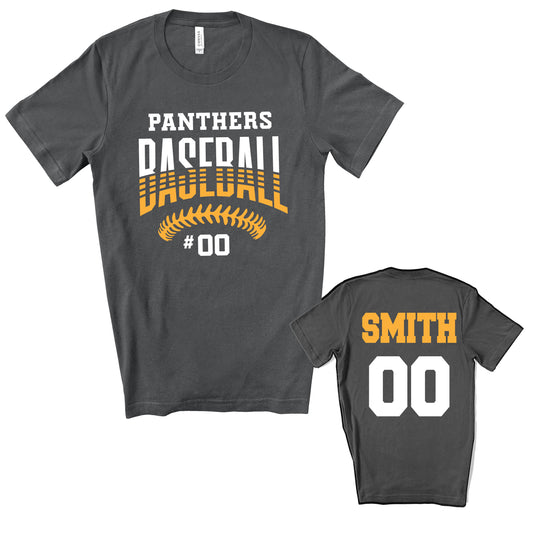 Baseball Team Personalized Design Unisex Soft Bella + Canvas Jersey T Shirt - 3001