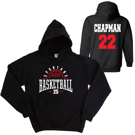 Basketball Team Design Gildan Heavy Cotton Blend Hoodie Sweatshirt - 203.18500