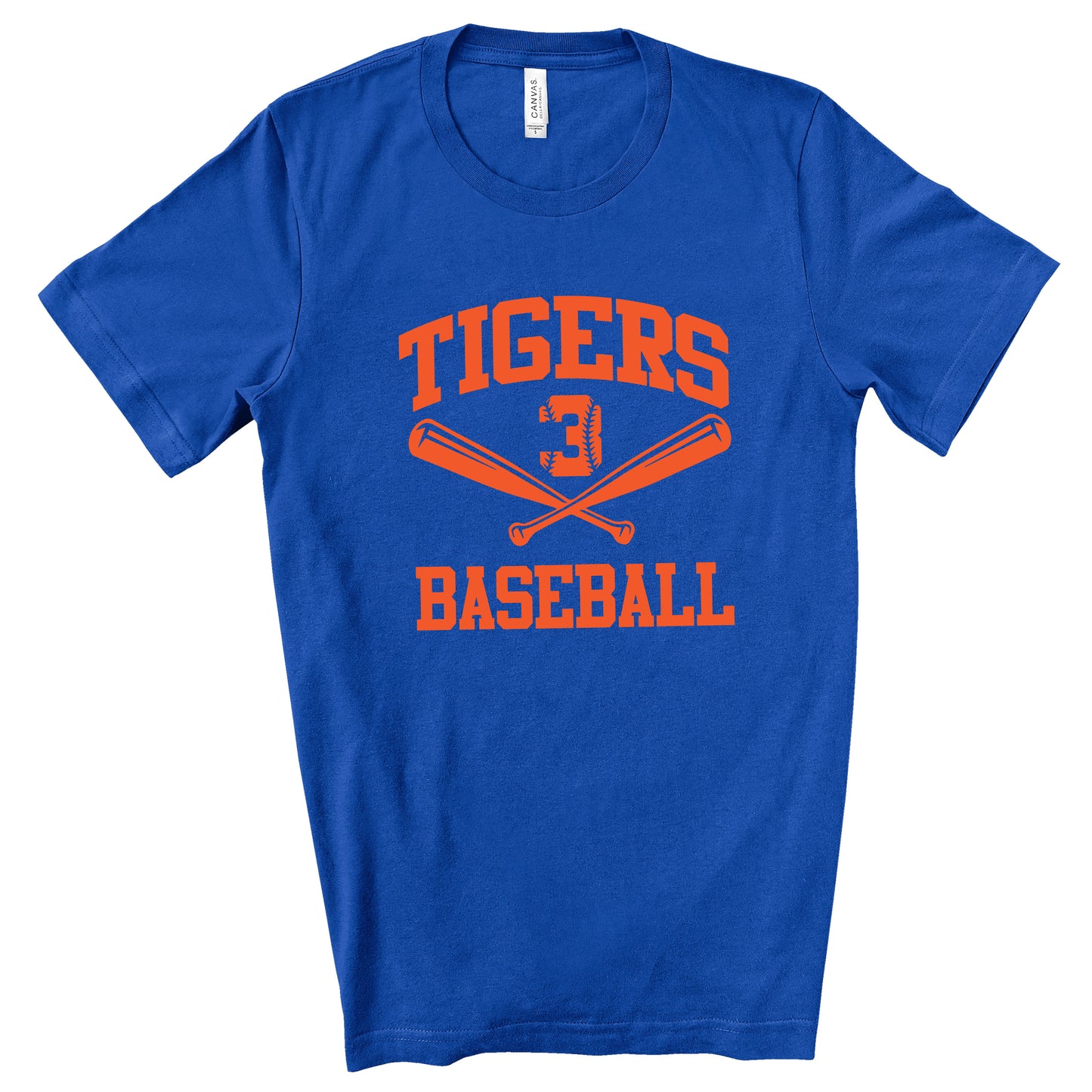 Baseball Team Personalized Design Unisex Soft Bella + Canvas Jersey T Shirt - 3001