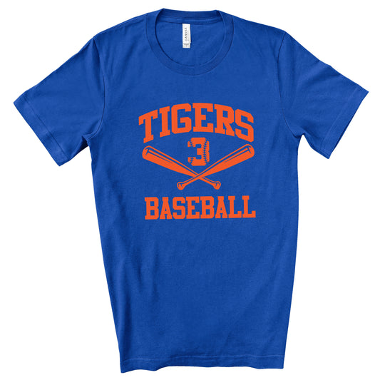 Baseball Team Personalized Design Unisex Soft Bella + Canvas Jersey T Shirt - 3001
