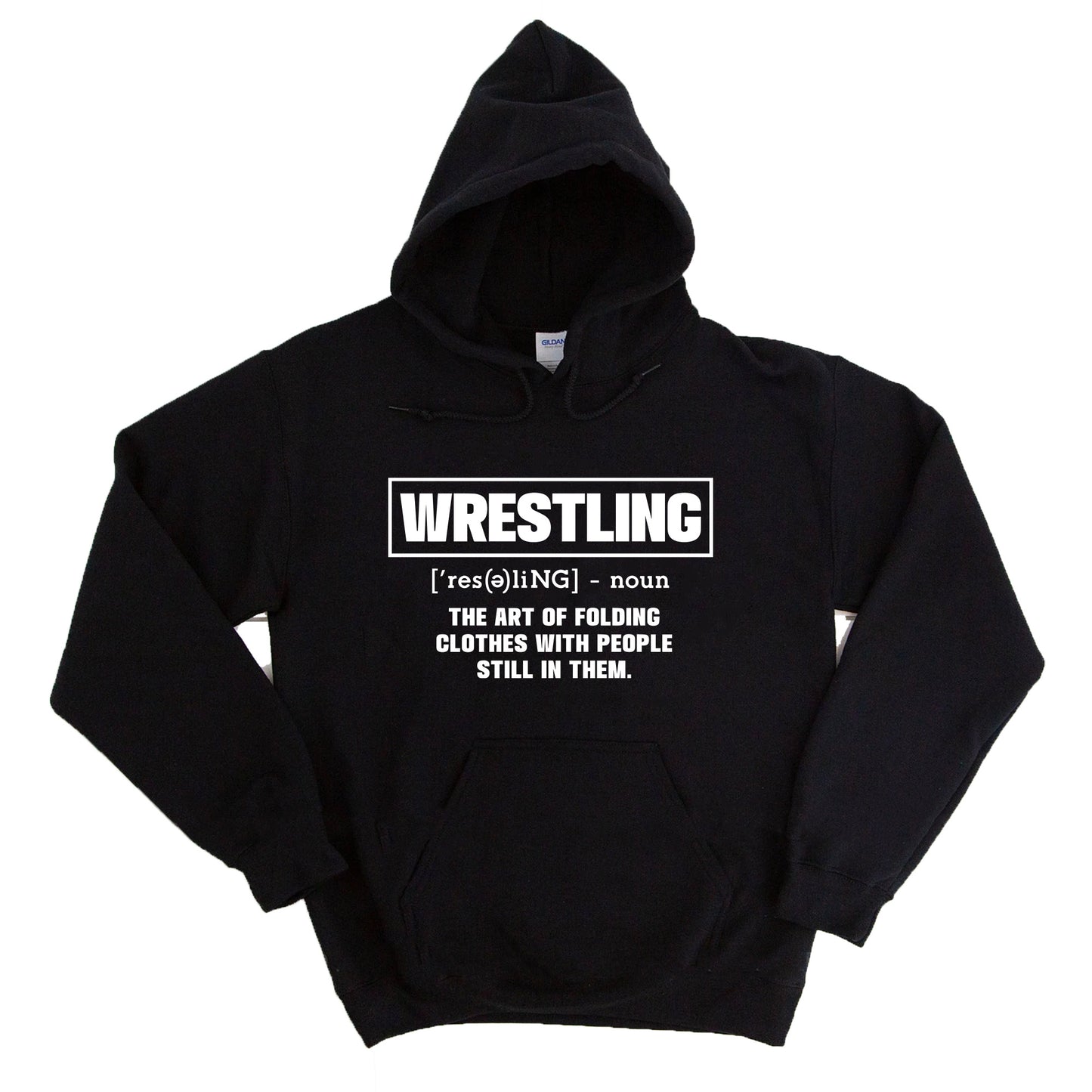 The Art Of Folding Clothes With People Still In Them Gildan Heavy Cotton Blend Hoodie Sweatshirt - 112.18500