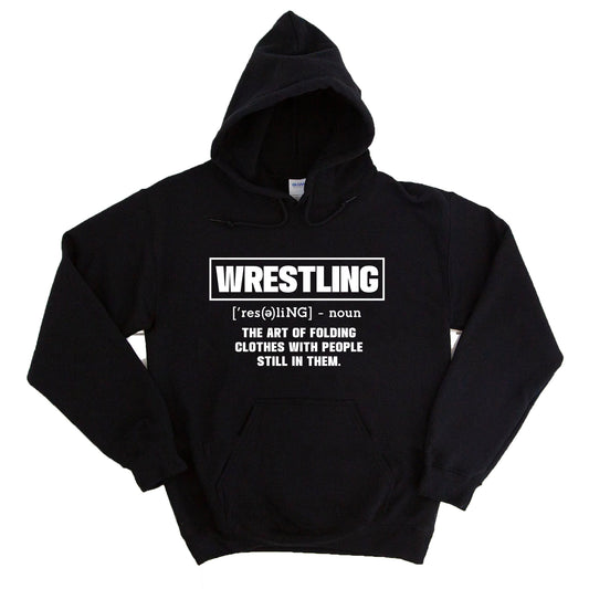 The Art Of Folding Clothes With People Still In Them Gildan Heavy Cotton Blend Hoodie Sweatshirt - 112.18500