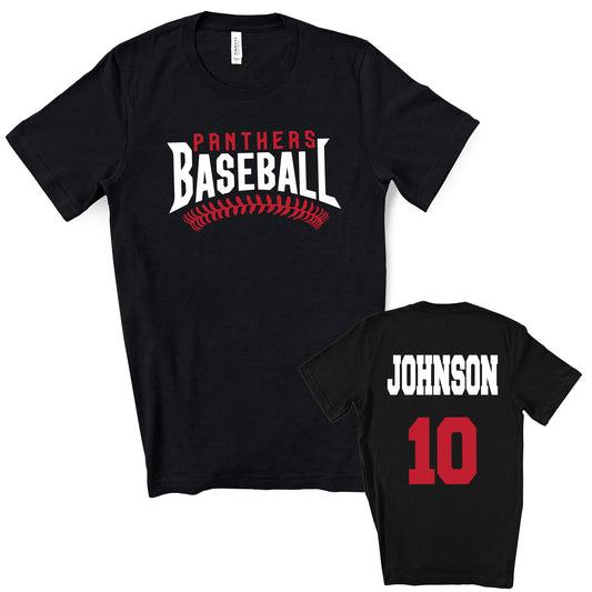 Baseball Team Personalized Design Unisex Soft Bella + Canvas Jersey T Shirt - 3001