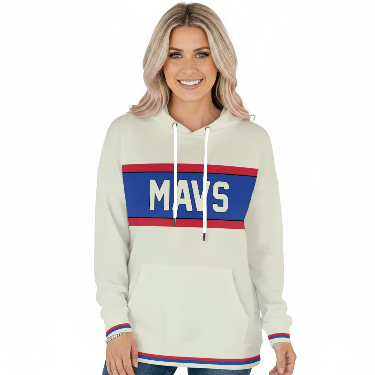Mavs Basketball Women's Hooded Pullover