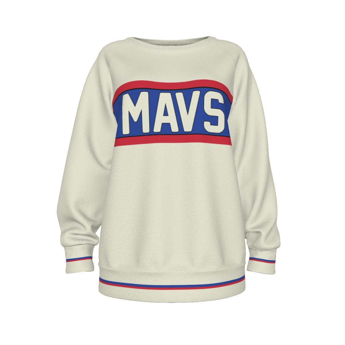 Mavs Basketball Women's Raglan Sleeve Sweatshirt