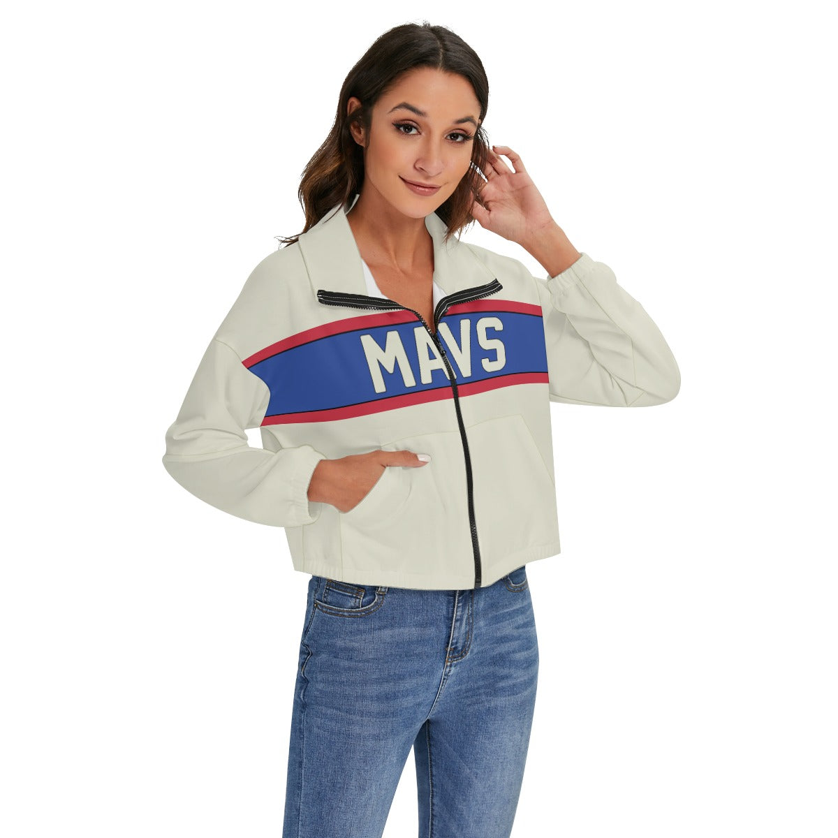 Mavs Basketball Women's Long Sleeve Jacket
