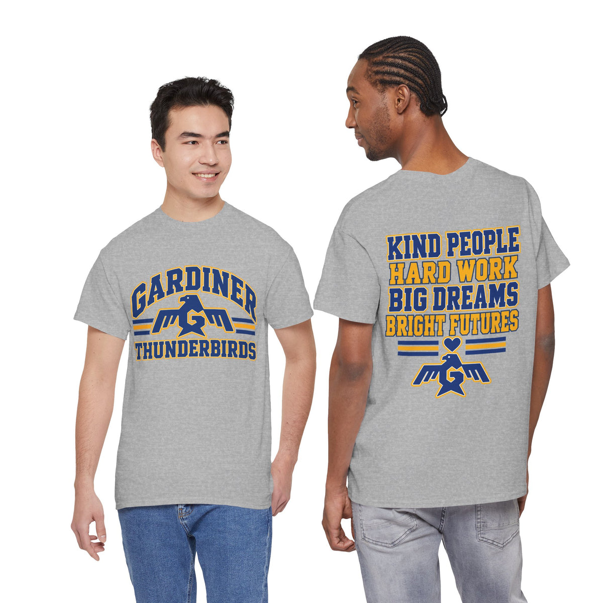 Gardner Elementary Kind People, Hard Work, Big Dreams, Bright Futures Unisex Adult Shirt