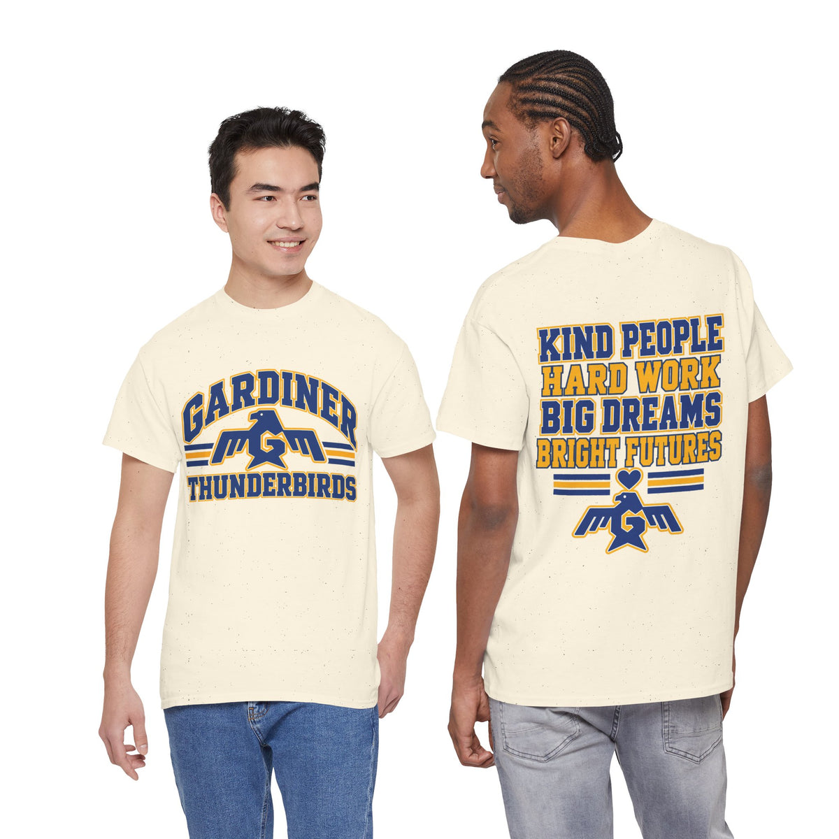 Gardner Elementary Kind People, Hard Work, Big Dreams, Bright Futures Unisex Adult Shirt