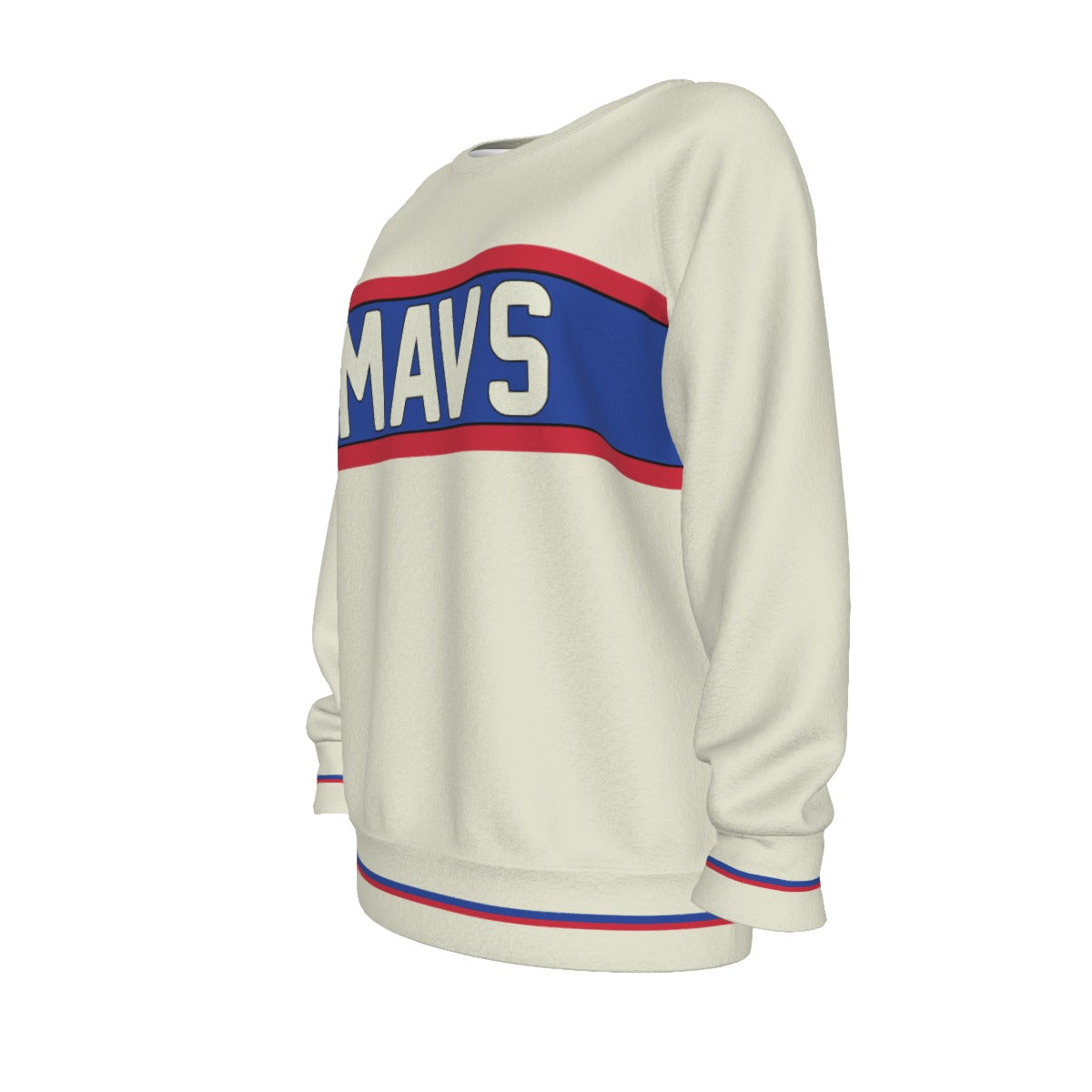 Mavs Basketball Women's Raglan Sleeve Sweatshirt