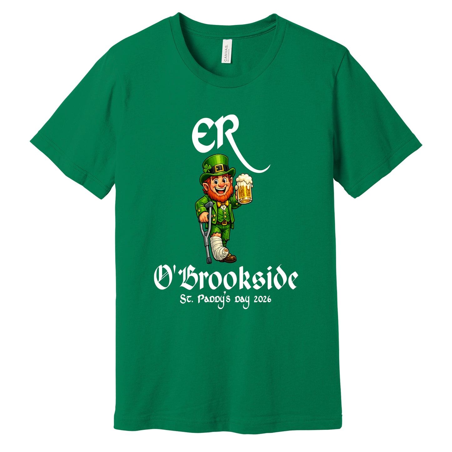 Brookside ER St. Paddy's Day Bella Canvas Shirt