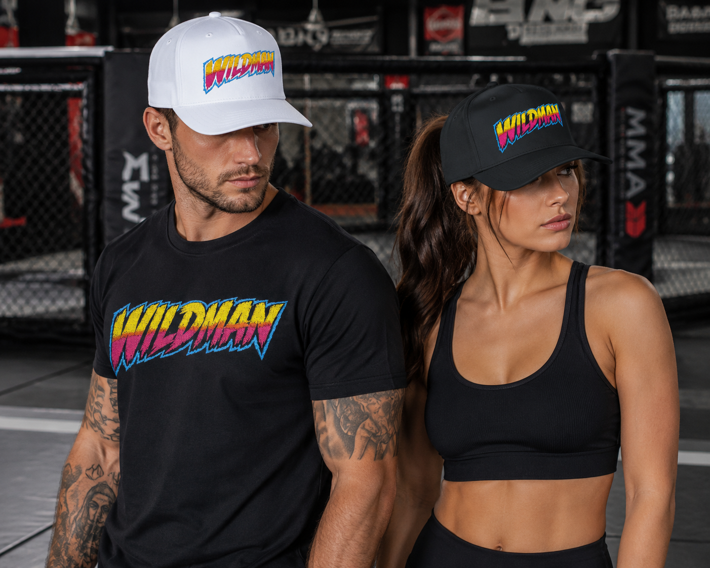 Wildman Wheeler Totally 80's Structured Baseball Hat.