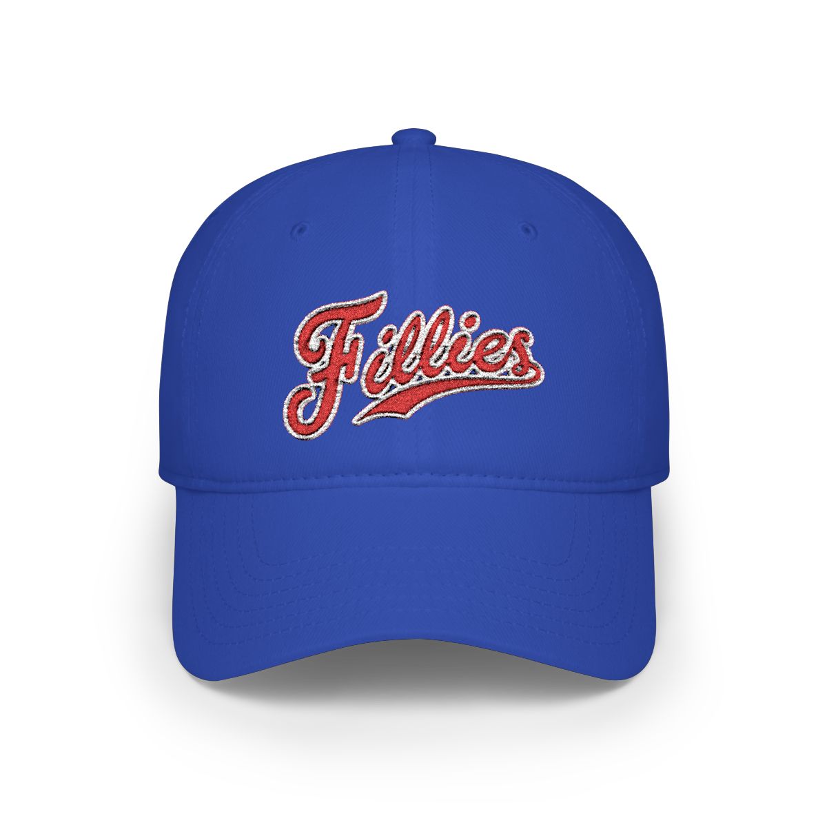 Fillies Softball Embroidered Low Profile Baseball hat