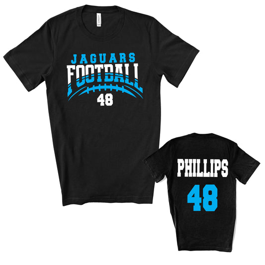 Football Team Personalized Design Unisex Soft Bella + Canvas Jersey T Shirt - 3001