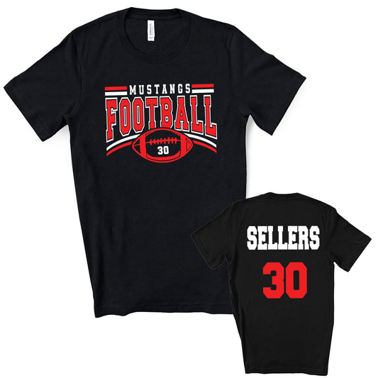 Football Team Personalized Design Unisex Soft Bella + Canvas Jersey T Shirt - 3001 (Copy)