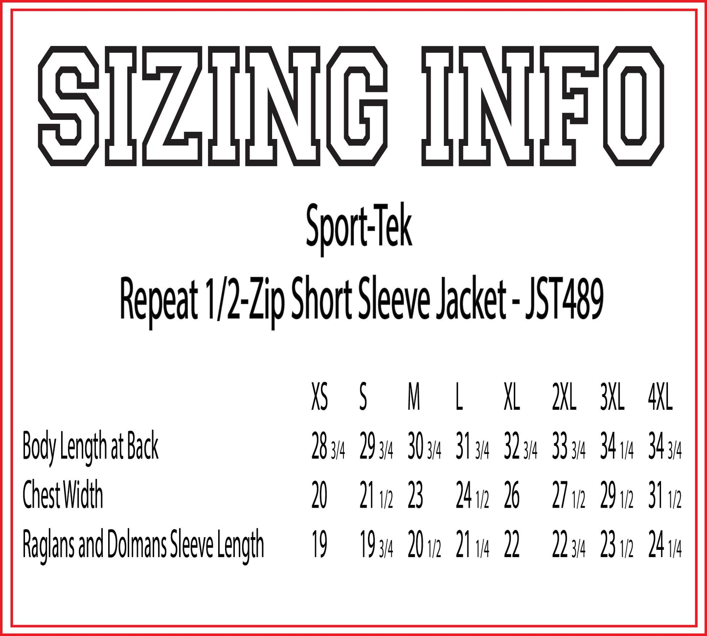 Baseball Team Custom Personalized Unisex 1/2-Zip Short Sleeve Training Jacket by Sport Tek - JST489