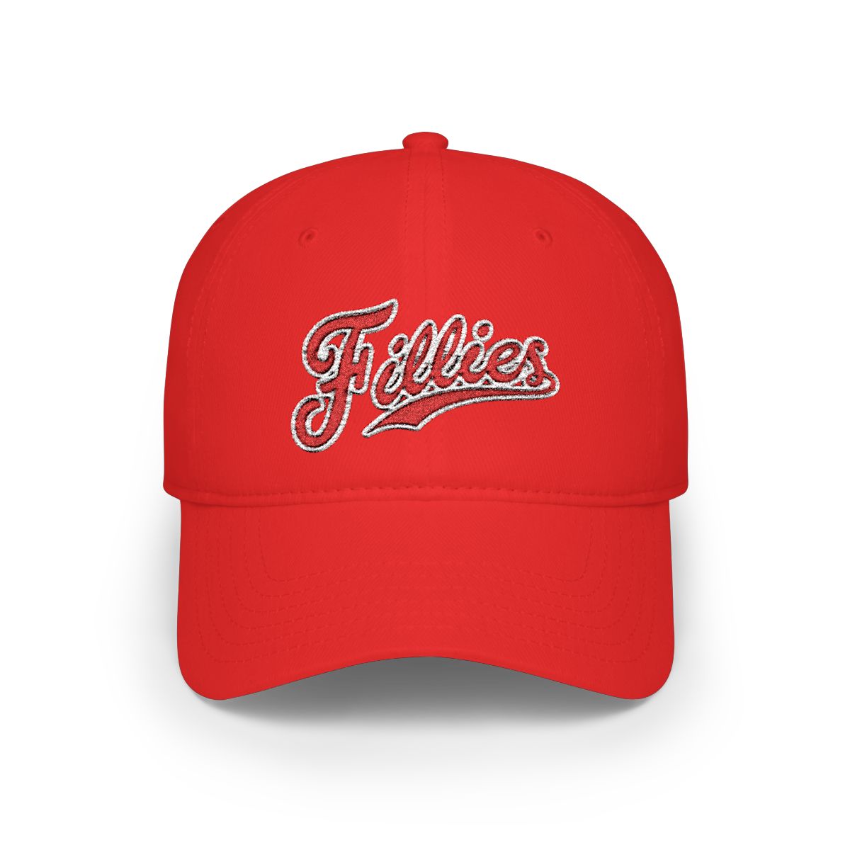 Fillies Softball Embroidered Low Profile Baseball hat