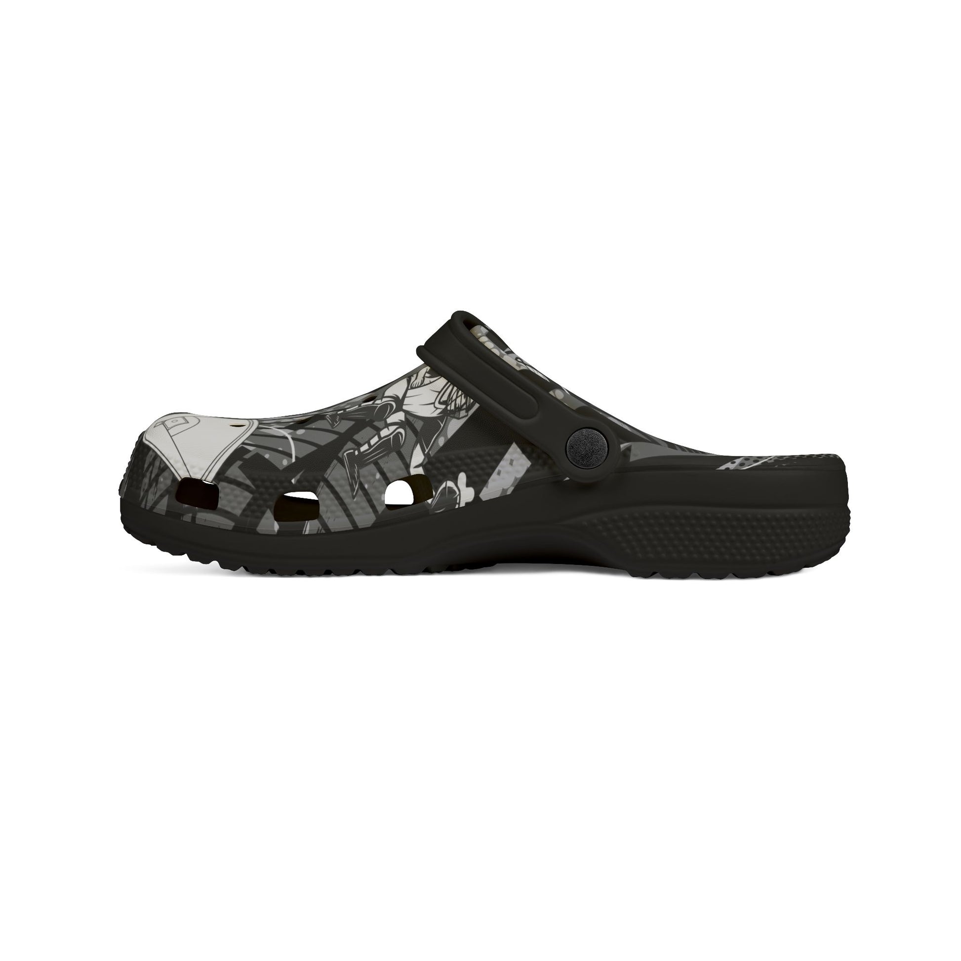 Right Inside View Gray Velocity Clog