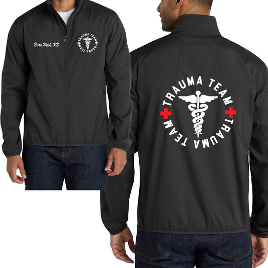 Trauma Team -Men's Zephyr Full-Zip Jacket by Port & Co