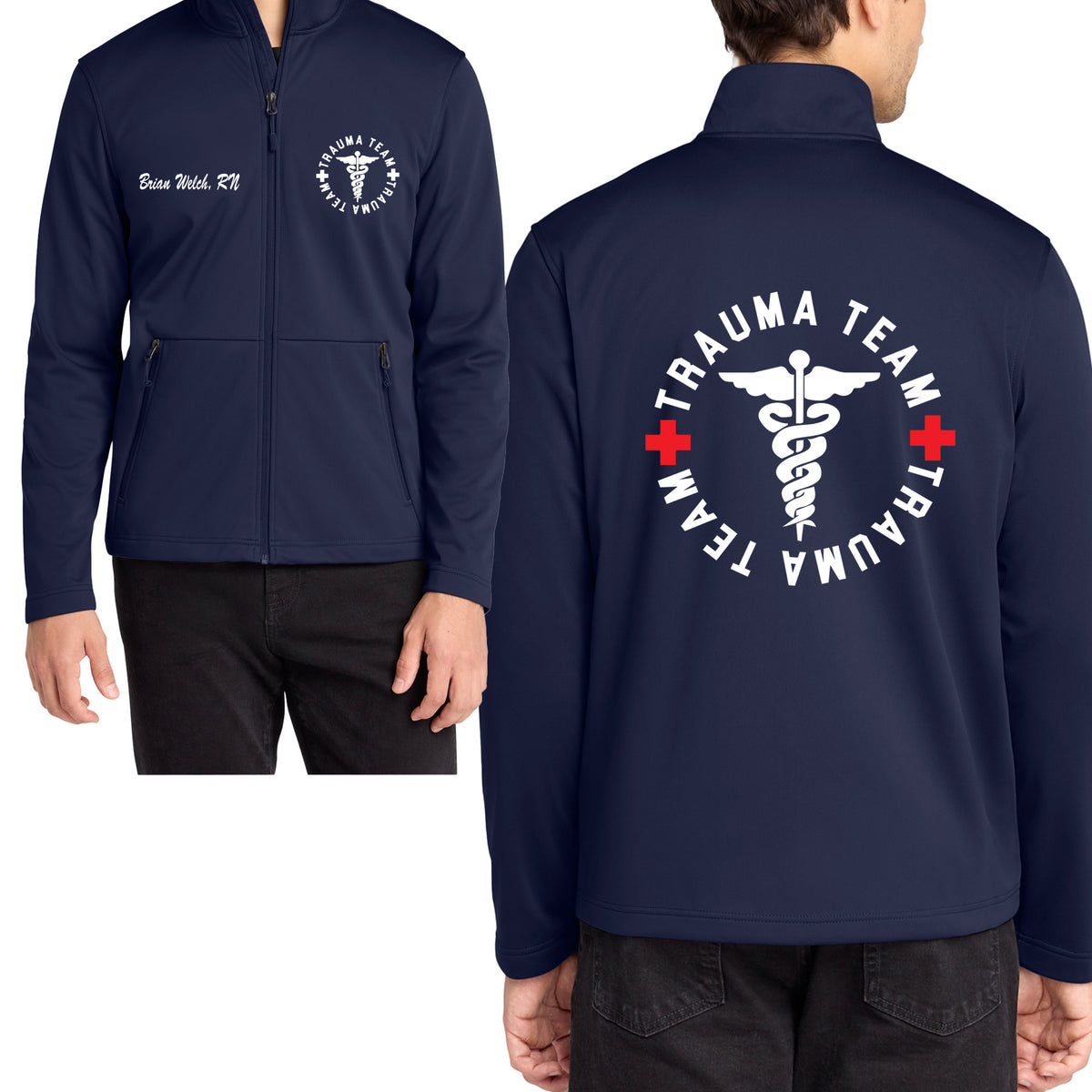 Trauma Team -Men's Flexshell Jacket by Port & Co