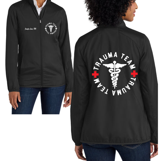 Trauma Team - Women's Zephyr Full-Zip Jacket by Port & Co