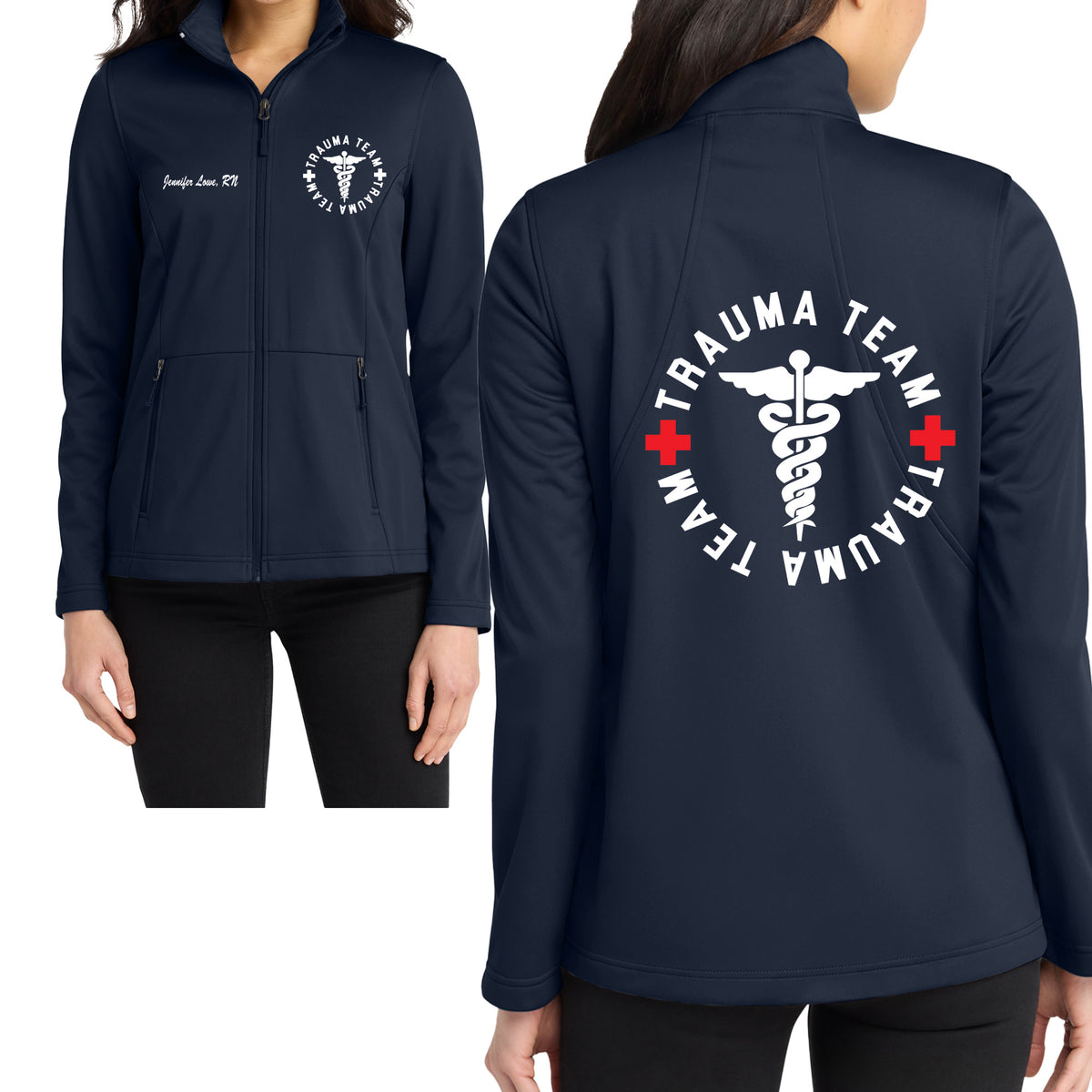 Trauma Team -Women's Flexshell Jacket by Port & Co