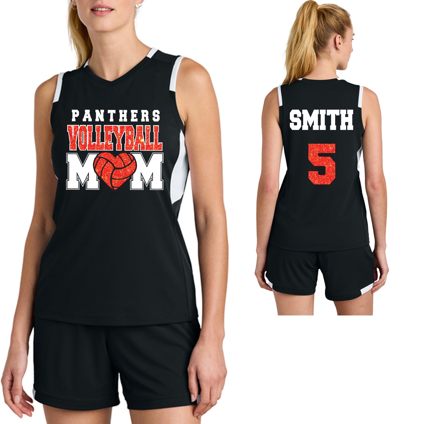 Oak Grove Panthers Volleyball Sport-Tek Women’s Club Sleeveless V-Neck. LST441