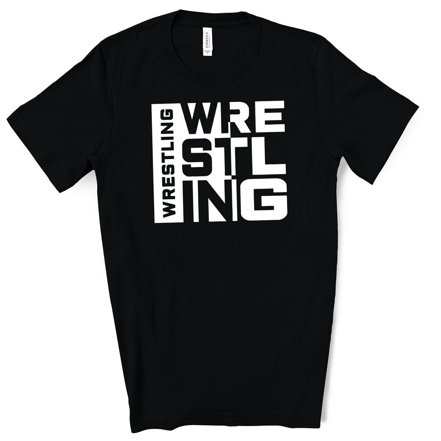 Wrestling Design Bella Unisex Jersey Tee Shirt - 3001