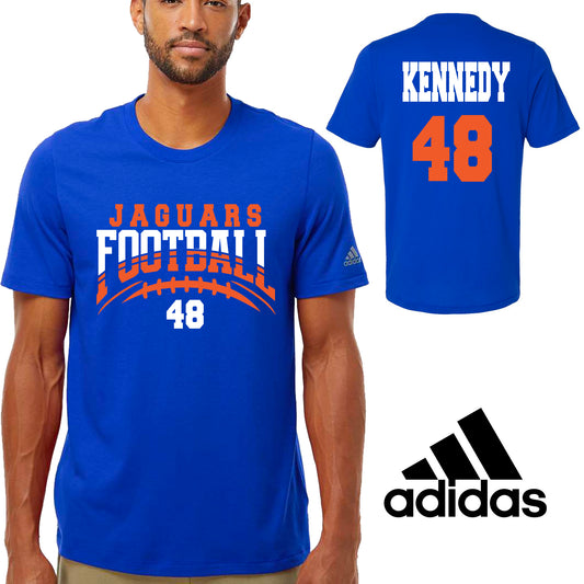 Football Team Personalized Design Unisex Adidas Cotton Blend T Shirt - A556