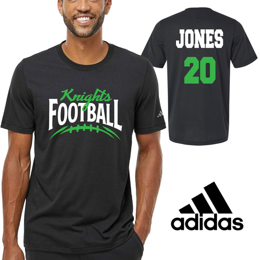 Football Team Personalized Design Unisex Adidas Cotton Blend T Shirt - A556