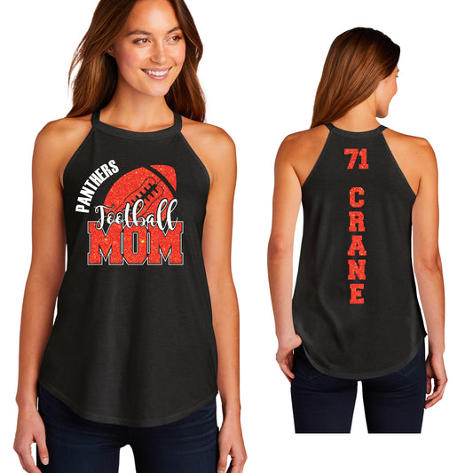 Oak Grove Panthers Football Mom Women's Tri-Blend Rocker Tank by District
